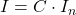 I = C\cdot I_n